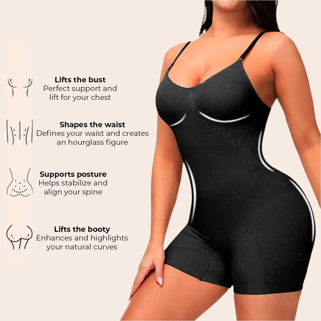 Sculpting Bodysuit with Shorts Shapewear – ZYRIC & CO